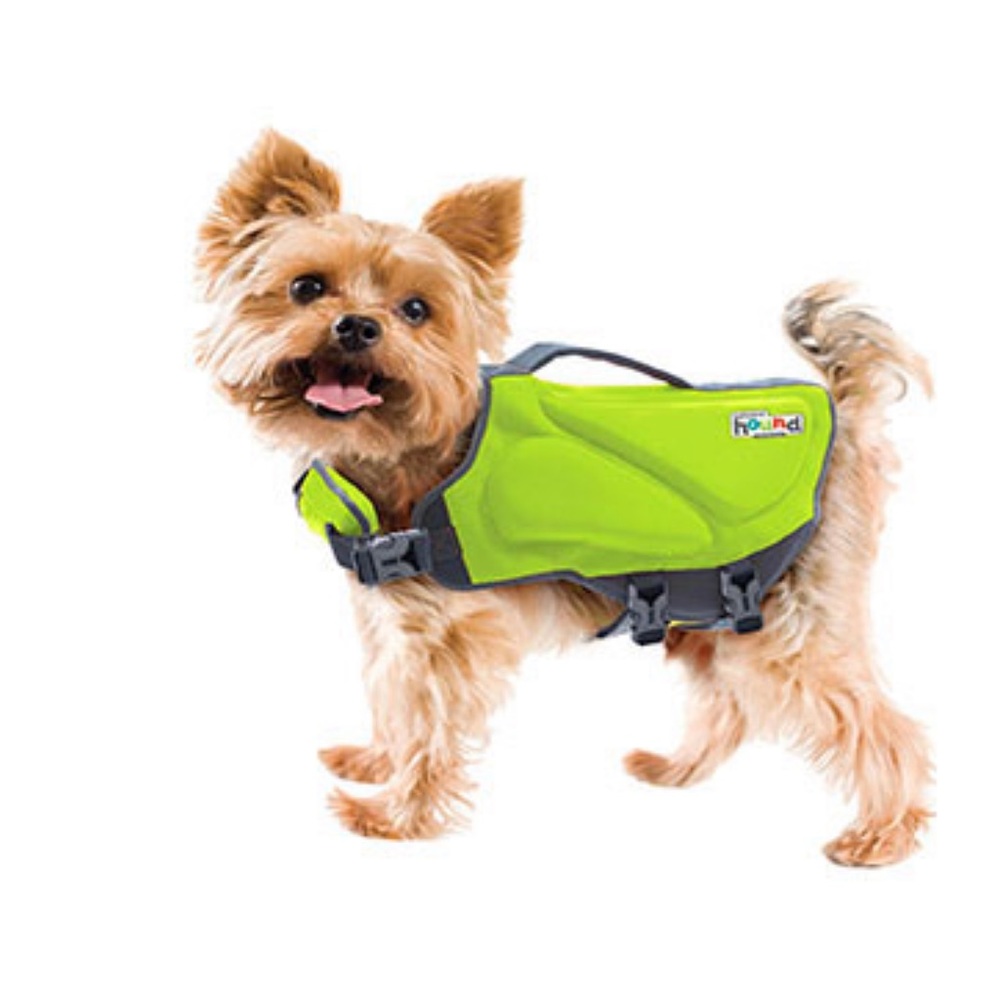 🎉2x Host pick 🎉Outward Hound Dawson Swim Green Dog Life Jacket,NWT